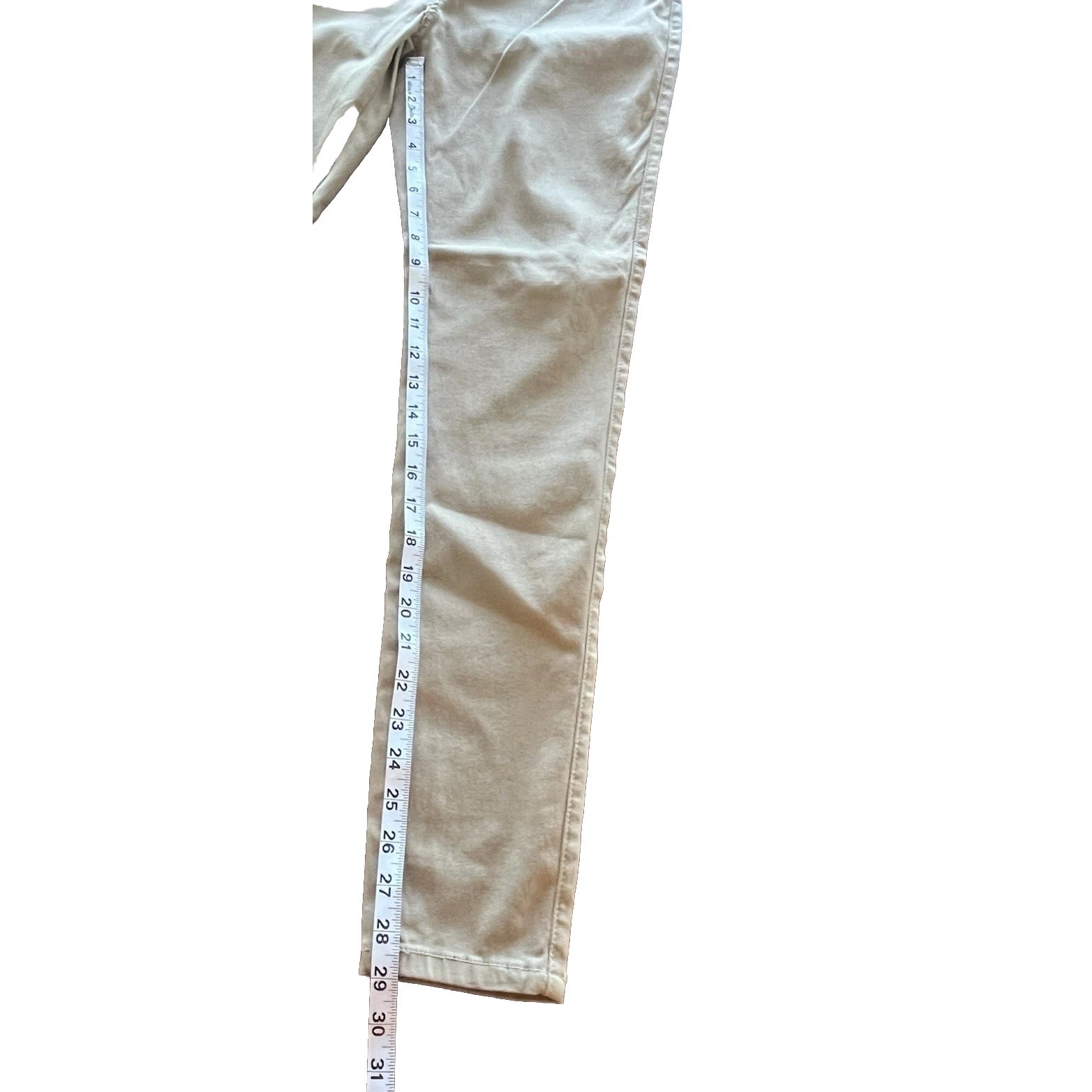 Lover Brand Fashion Khaki Jeans Sz X-Large Xl 30x29 Nwt — image 7 of 8